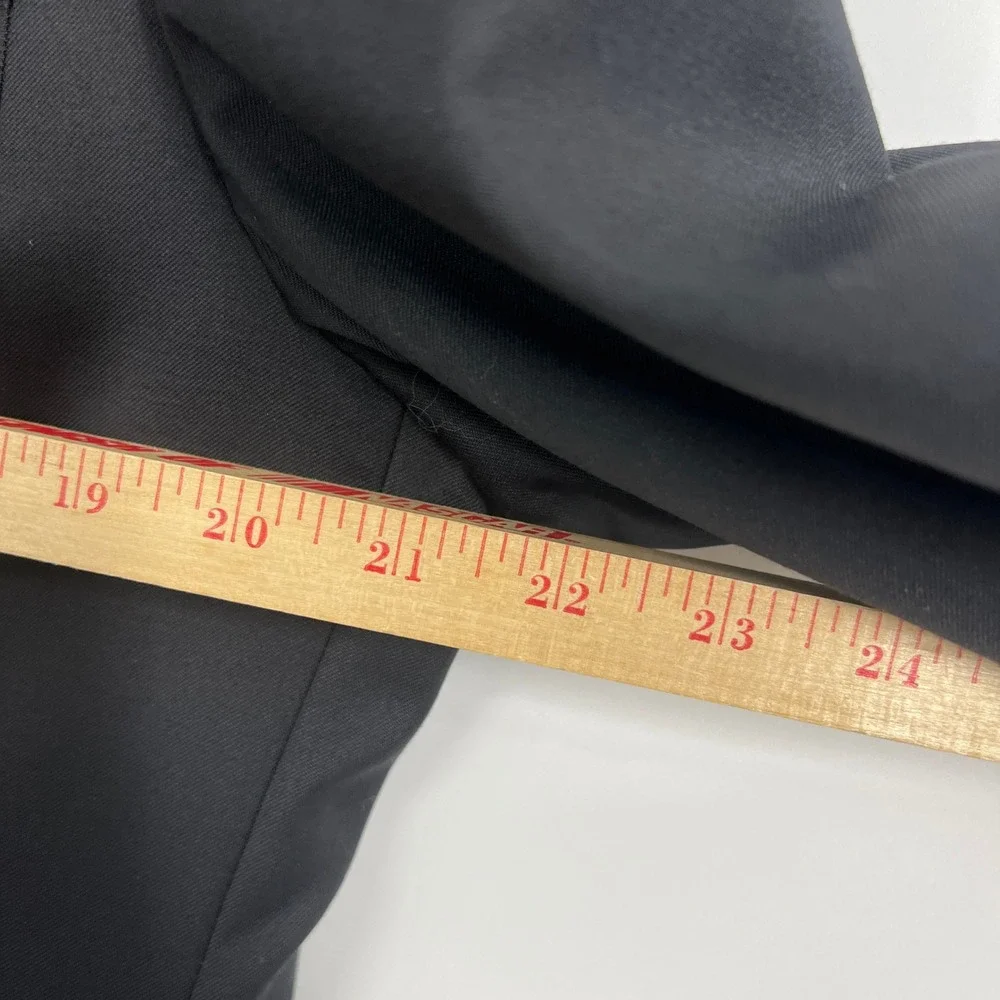 Hugo‎ Boss Mens The James3 Sharp5WE Black Blazer Sport Coat 42R Solid Two Button